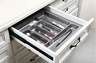 Organisateur Kitchen Cutlery Tray With Dividers de vaisselle