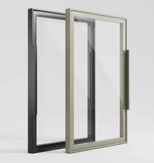 Facades Thermal Break Aluminum Windows Floor To Ceiling Windows Bay Casement Windows