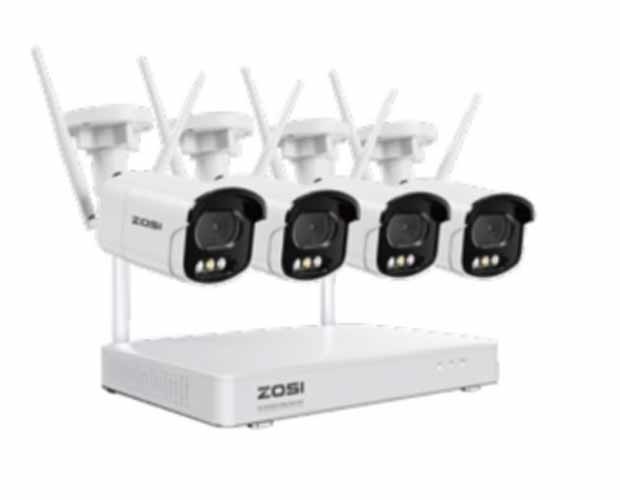 4ch 8ch Wifi Camera System 3mp Kits Wireless IP Camera Security