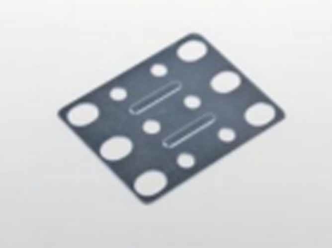 1-3/8 Door Thickness Flat Cabinet Components With Round Holes Waist Holes And Sixteen Fold Profiles