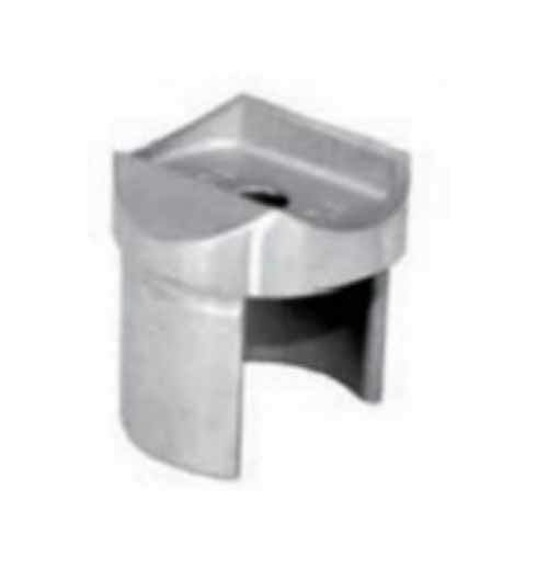 304 Pipe Handrail Connector Hold 2'' 2 1/2'' Tube Stainless Steel Railing Bracket