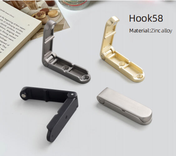 GRH Modern New Release Furniture Cabinet Hook Kitchen Wardrobe Wholesale Hardware Hook Wall Mount Zinc Alloy Clothes Hook