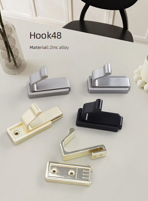 GRH Modern Wholesale Furniture Cabinet Hook Kitchen Wardrobe Wholesale Hardware Hook Wall Mount Zinc Alloy Clothes Hook