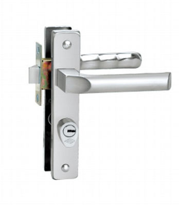 Porte ouverte plate de serrure de poignée de porte d'alliage de zinc et d'aluminium pour la Chambre