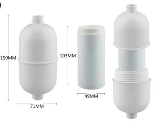 Traitement de l'eau Salle de bain Filtre de douche Cartouche de robinet Filtre de logement Purificateur d'eau