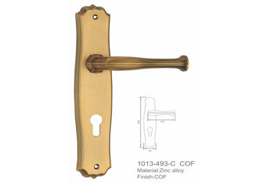 conception de bateau d'eVel et poignées de porte en alliage de zinc de porte de rosettes de niveau de poignées 85mm