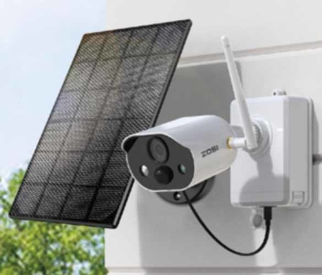 2 objectifs 8MP 4K sans fil Amérique du Nord 4G LTE Surveillance de l'énergie solaire Sécurité PTZ Caméra extérieure 4G carte SIM Caméra de vidéosurveillance solaire