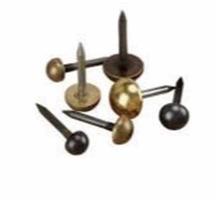 Meubles décoratifs en laiton canapé ongles avec tête de capuchon et charpente lisse Standard DIN