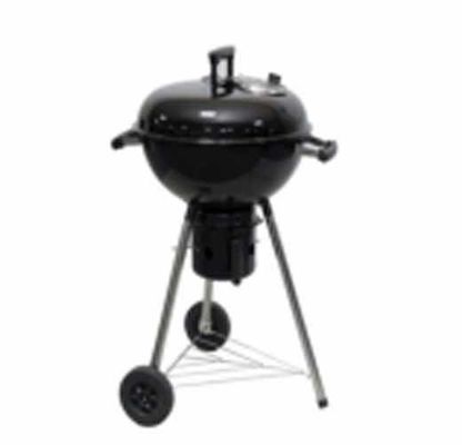 Gril à charbon de bois de type bouilloire de 20 pouces, barbecue d'extérieur pour le camping/la cour/la cuisine sur table, avec roues