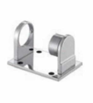 Supports de base pour poteau tubulaire rond SS304 | Raccords de montage de balustrade en acier inoxydable pour l'installation de mains courantes et de garde-corps