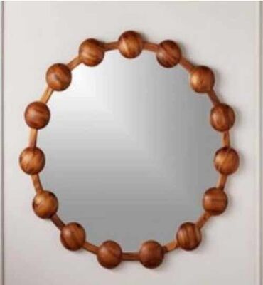 Irrégularité Pink Vanity Mirror Fashion Princess Cloud Makeup Mirror Maquillage quotidien Coréen INS Miroir suspendu