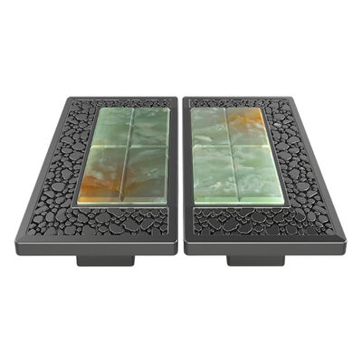 Emballé dans du papier d'aluminium ou des poignées de porte en aluminium CPL, idéal pour les intérieurs modernes et les installations de portes commerciales.