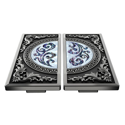 Dernières touches de poignée de porte en aluminium écologique durable minimaliste élégant pour les intérieurs de maison classique forme plaqué or luxe 2026