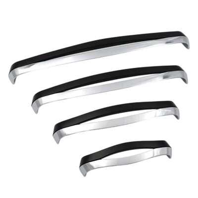 Poignées de traction en aluminium de largeur 10 mm à 30 mm, taille de vis de style moderne selon vos besoins, conçues pour une installation facile et une longue durée de vie
