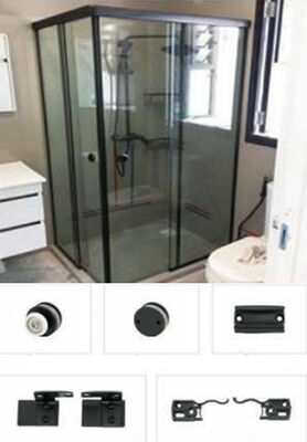 Appareils pour les portes coulissantes en verre