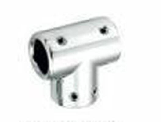 Accessoires de salle de bains en acier inoxydable Porte en verre raccordement de tube raccord de pince