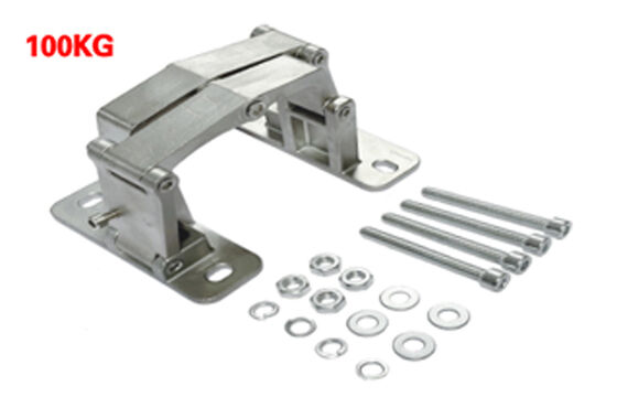 Conception moderne charnière invisible 50kg capacité tuyau puits porte meubles matériel pour la cuisine chambre à coucher extérieure hôtel salon