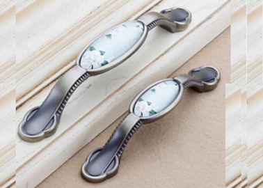 Poignées de traction de matériel de porte de Cabinet de main, poignées décoratives en bronze de Cabinet