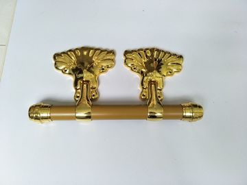 Poignées en plastique de cercueil d'accessoires de cercueil de couleur d'or pour décorer des cercueils